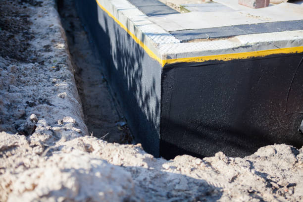 Residential Foundation Crack Repair installation at a Wakarusa, IN home by SJ Waterproofing Pros